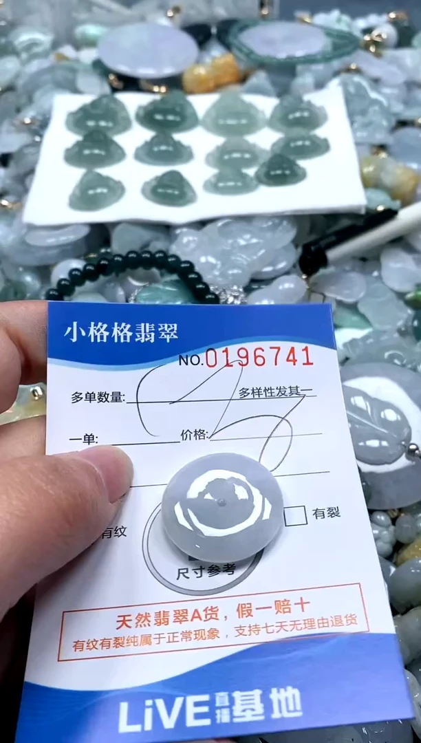 【闪购商品】翡翠颈饰未镶嵌闪购商品0196741