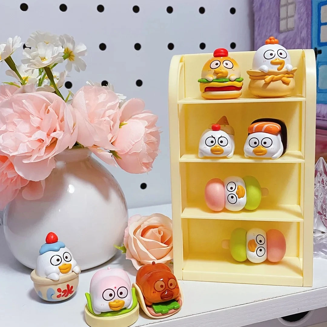 【小刘鸭小食铺萌粒】正版盲盒手办可爱礼品