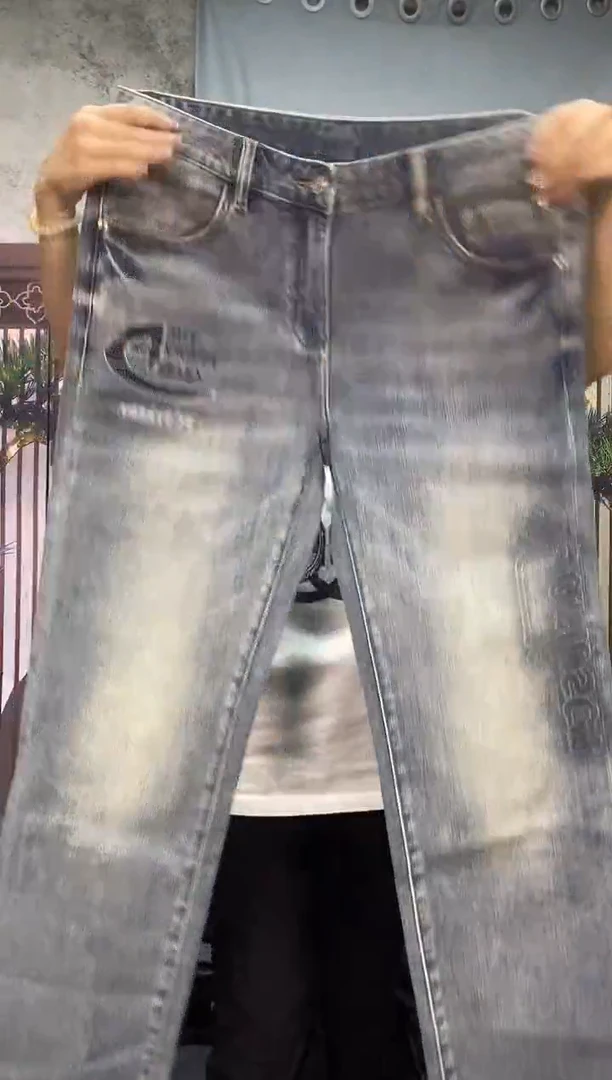 四季款牛仔裤码34