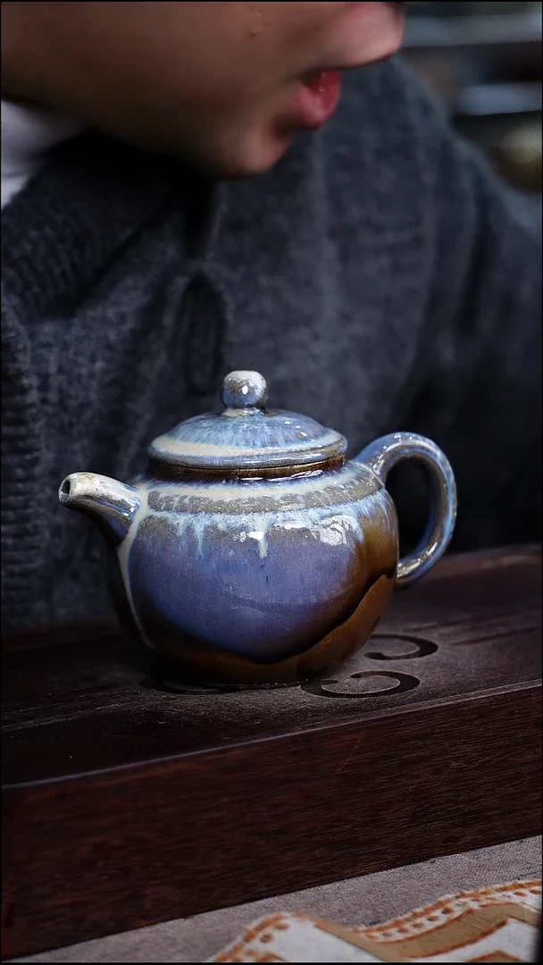 茶壶紫砂宜兴柴烧紫砂壶