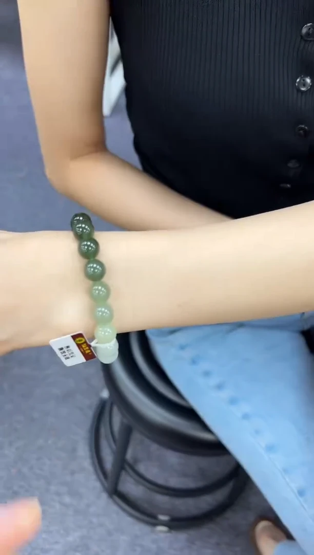 和田玉未镶嵌颈饰10mm