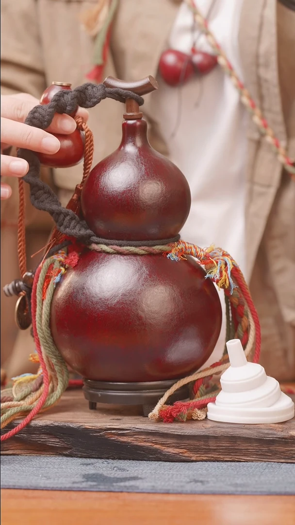 1595号链接精品大漆葫芦现货现发[一物一拍]