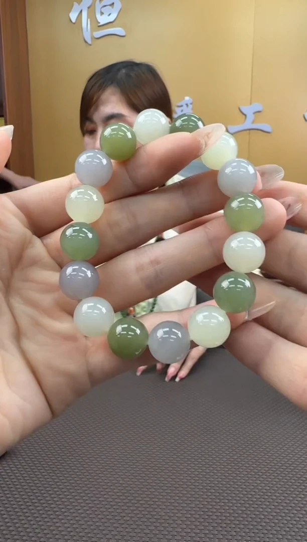 【闪购商品】和田玉手串未镶嵌11-12