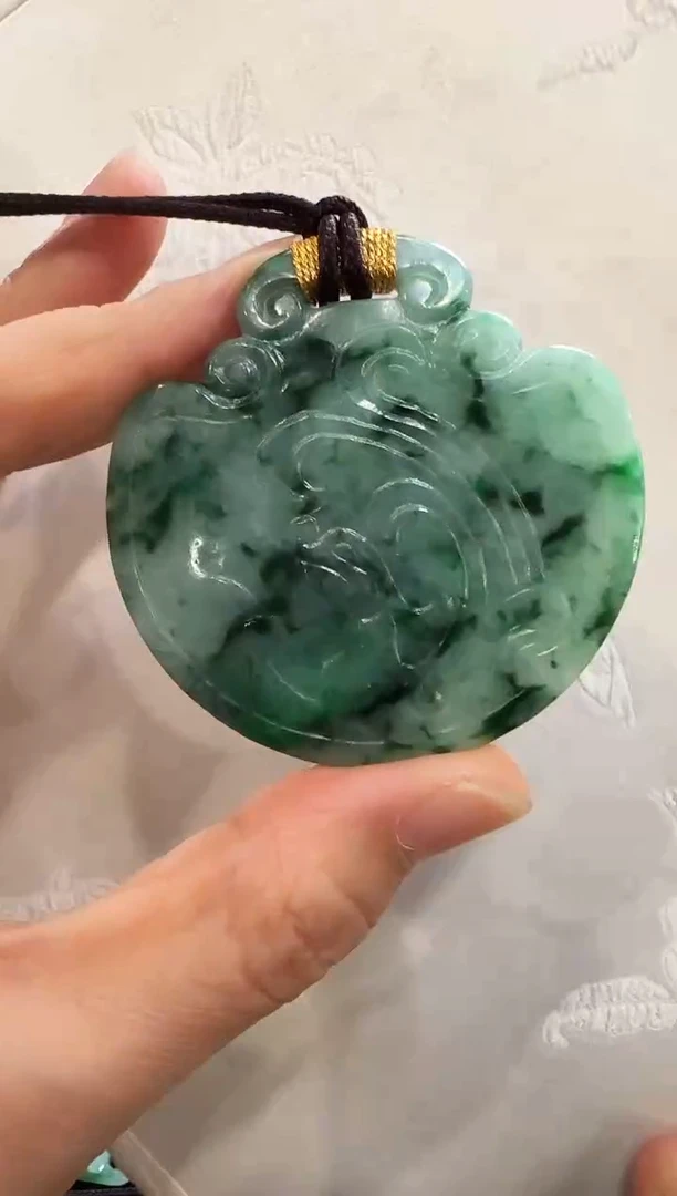 颈饰未镶嵌翡翠国风