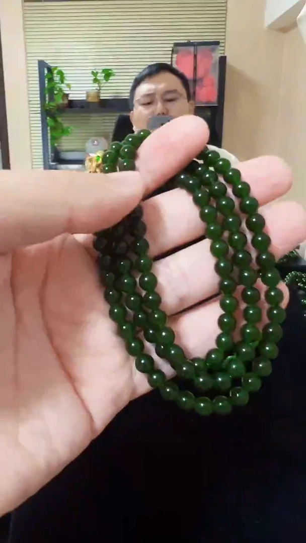 项链未镶嵌和田玉（碧玉）6