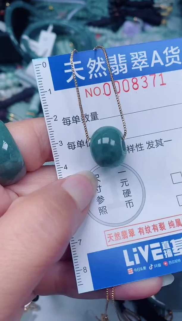 颈饰未镶嵌翡翠00008371