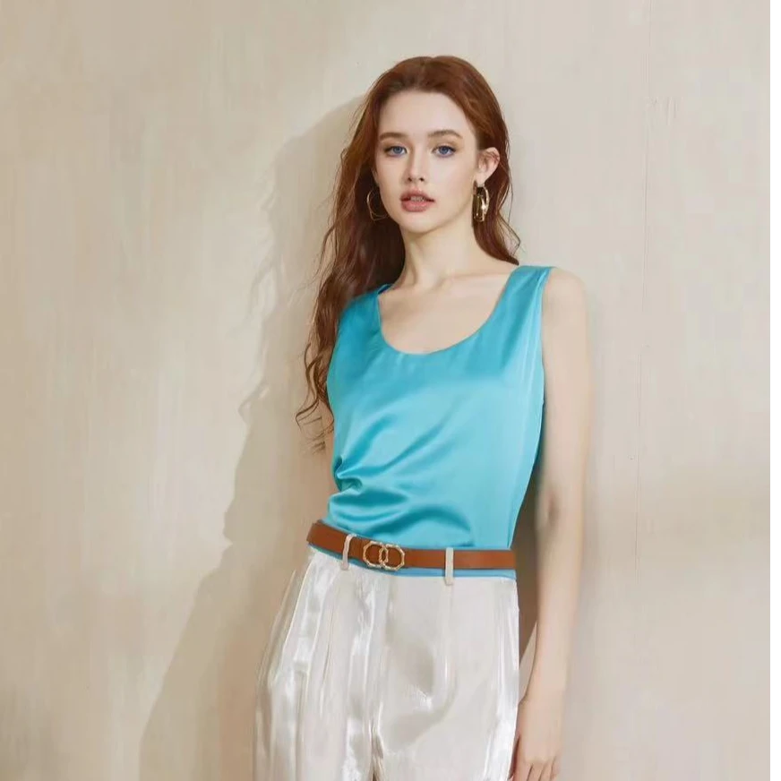 平凡高定!(单衬衣)简约气质法式圆领修身洋气衬衫S0127(C区)