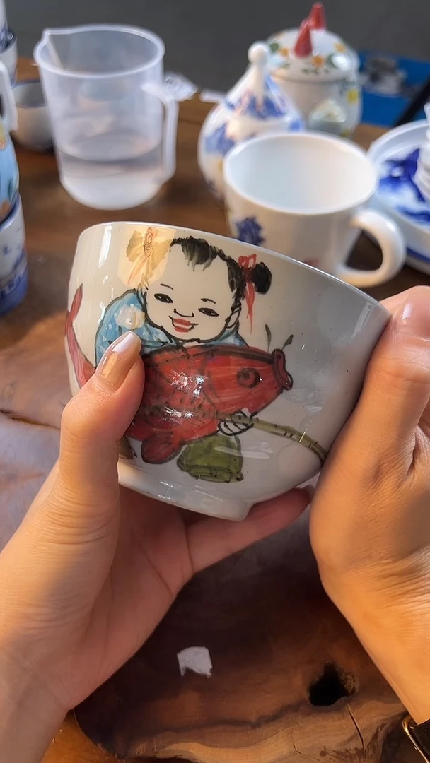 杯子851老陶泥小碗一只