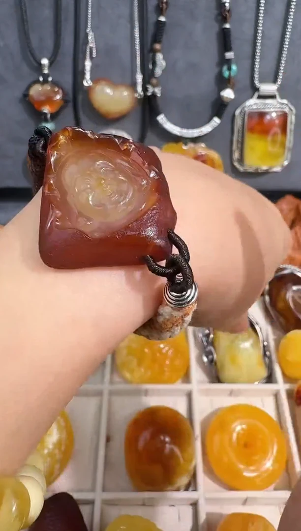 裸石琥珀未镶嵌用****8琥珀