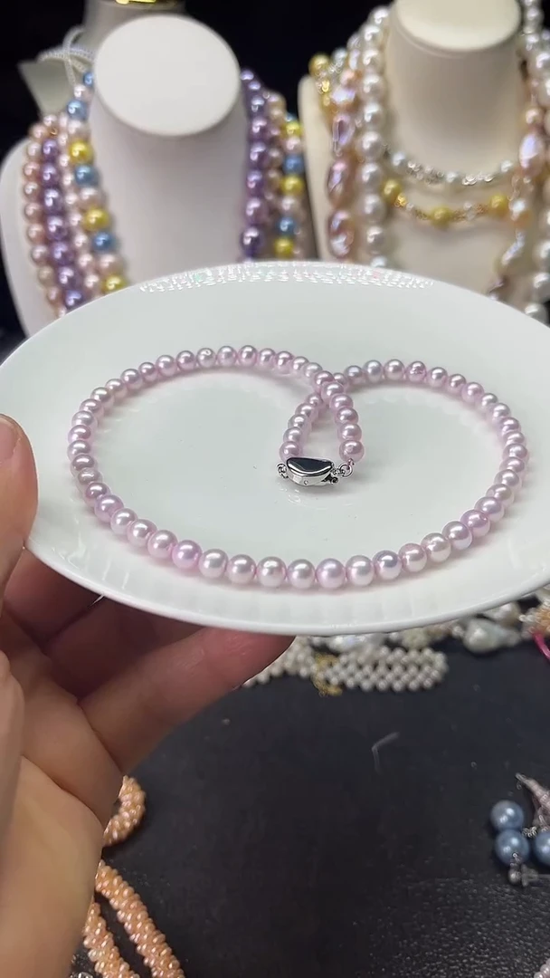 颈饰未镶嵌淡水珍珠多人