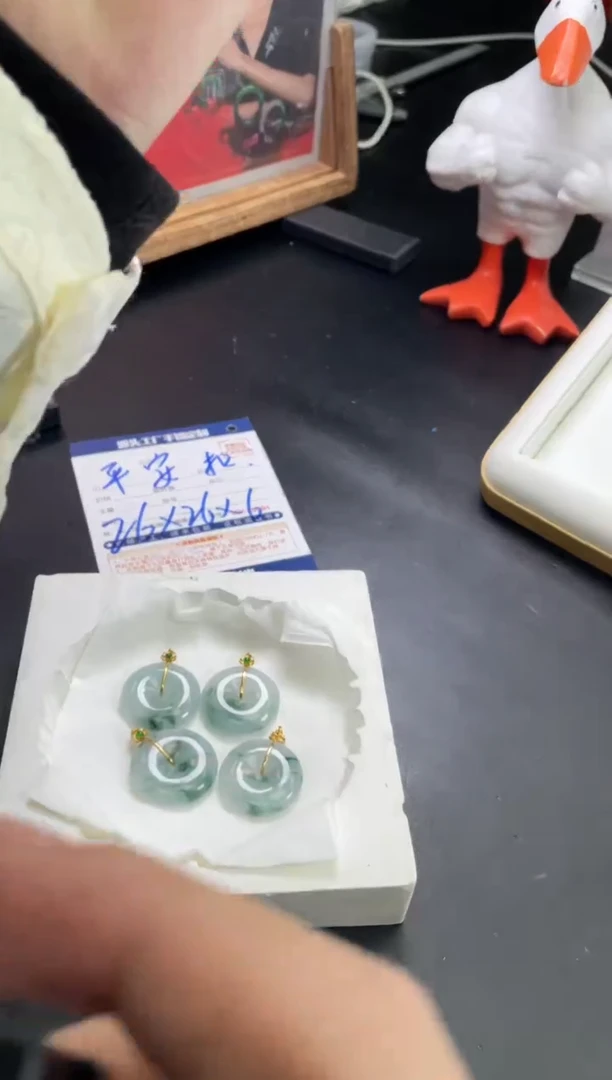 【闪购商品】定制翡翠18K金镶嵌DDH85267/多样性发一件