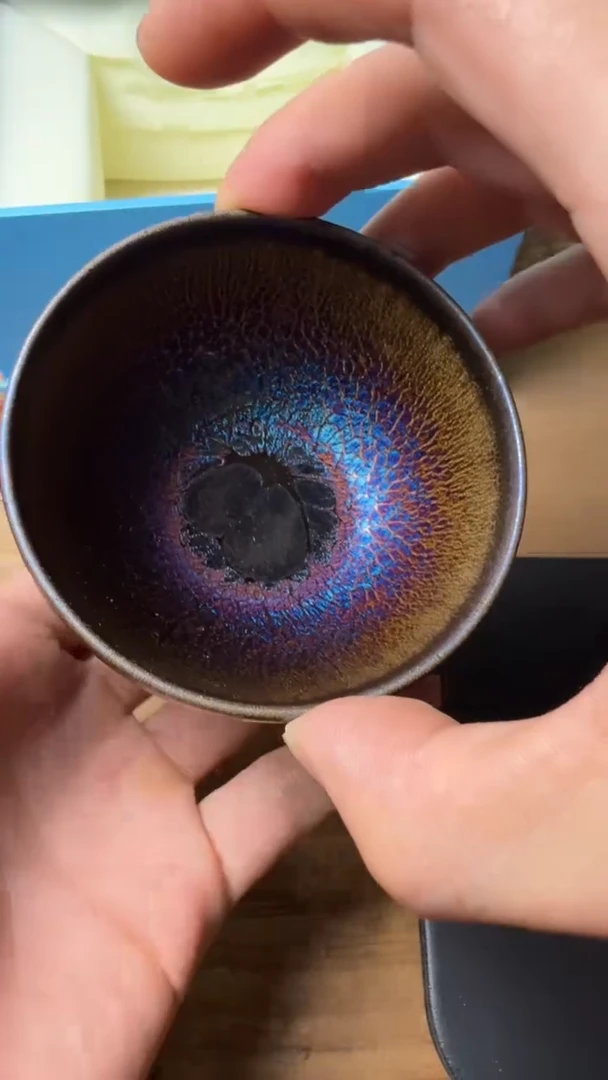 茶盏余奇骏建盏精品分享528