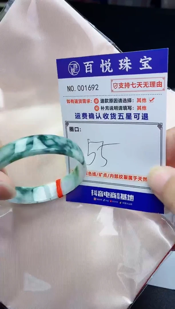 未镶嵌手镯翡翠手镯