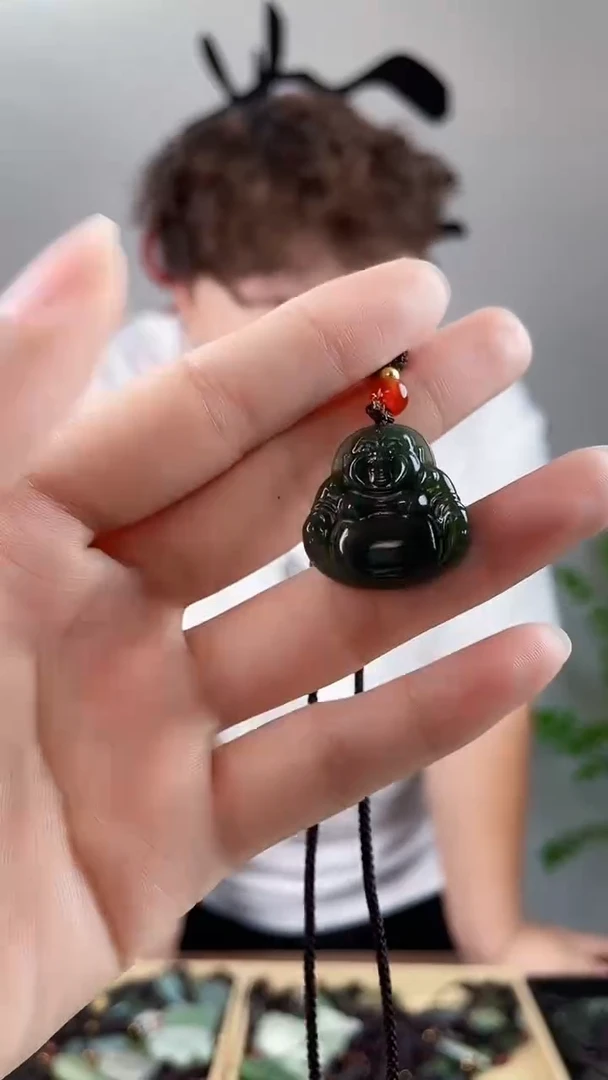 和田玉未镶嵌颈饰拍一发一，多样性发货