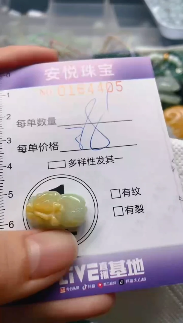 翡翠未镶嵌颈饰闪购0164405