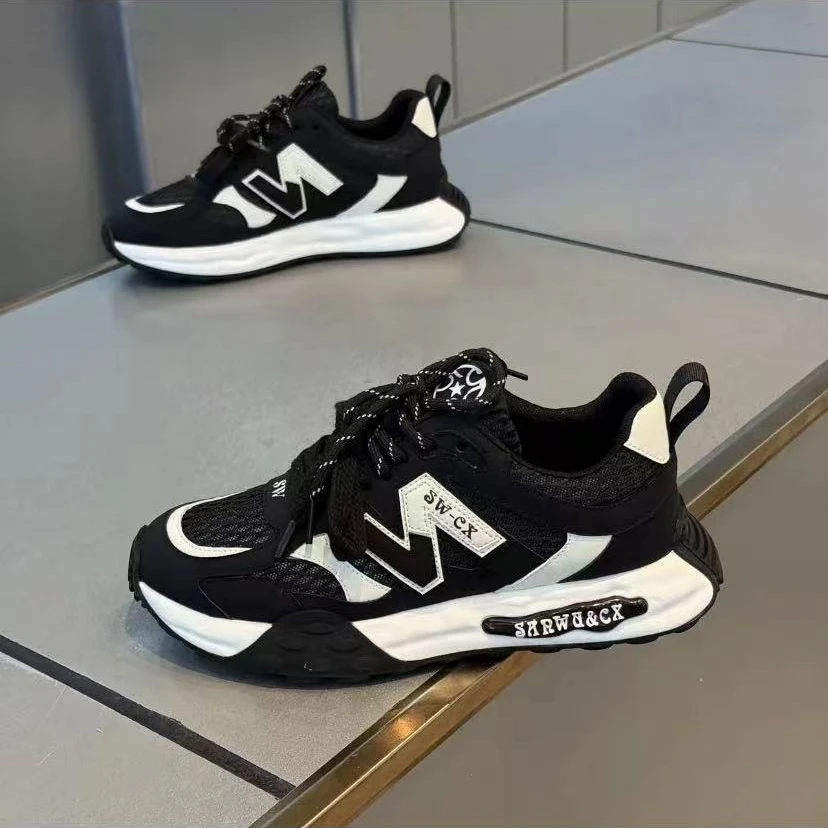 鞋子男款爆款2025新款运动休闲老爹鞋潮牌百搭跑步鞋旅游鞋男鞋