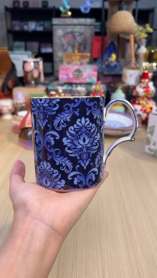 164巴洛克马克（蓝色花款）