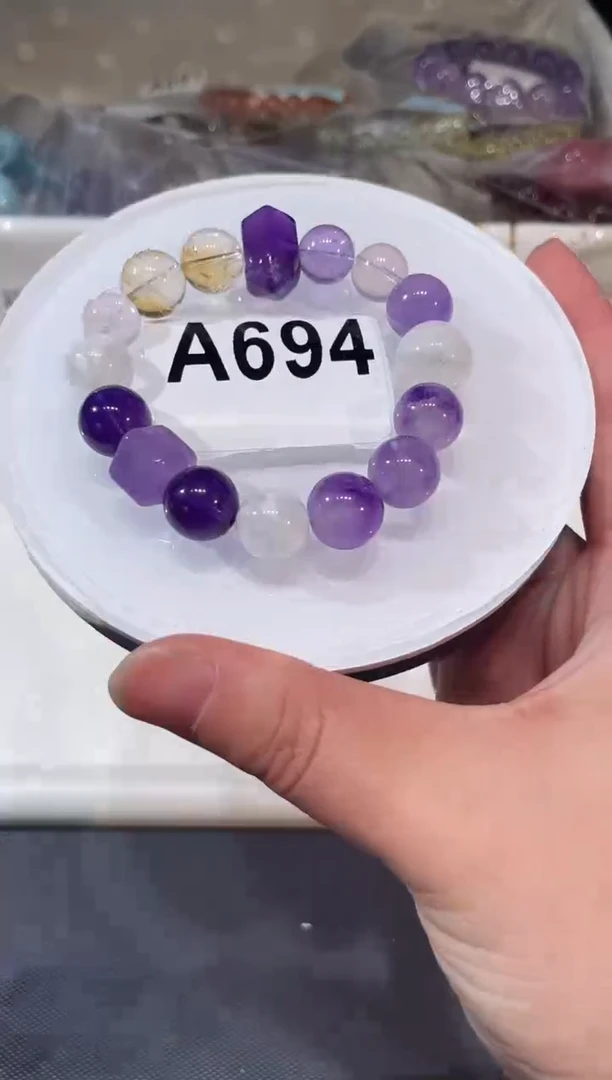 未镶嵌手链水晶A694 水晶手链设计款