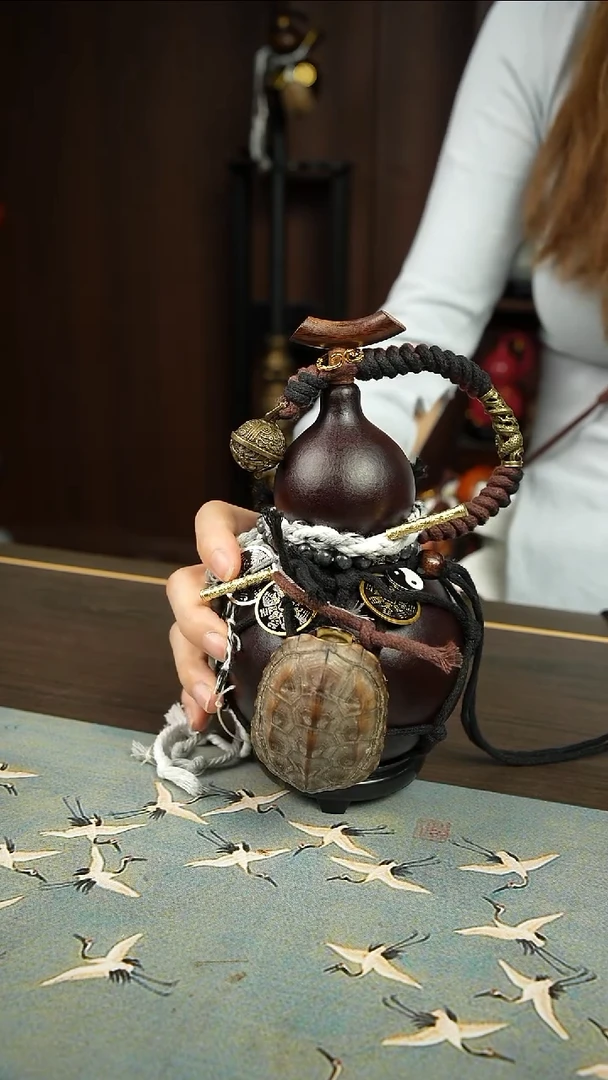 36号500ml左右非遗大漆酒葫芦