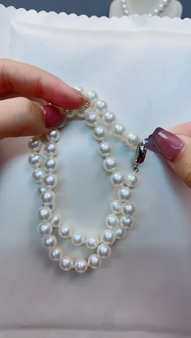 【闪购商品】海水珍珠项链未镶嵌8-8.5海水珍珠项链