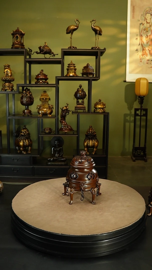 【闪购商品】紫铜精炼铜素帝王栗