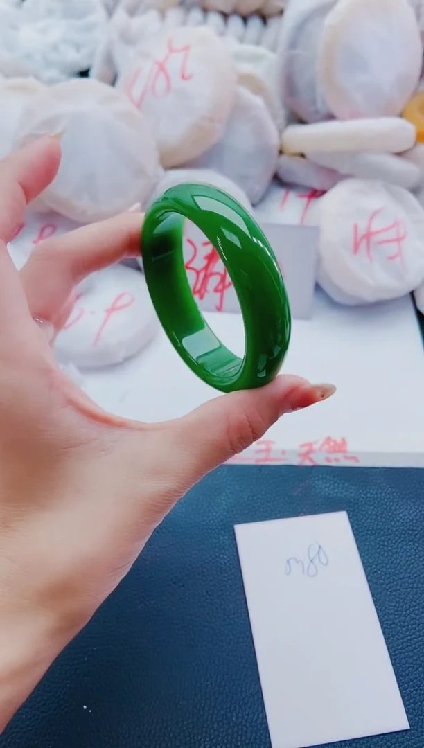 未镶嵌手镯石英质玉M80-57-58