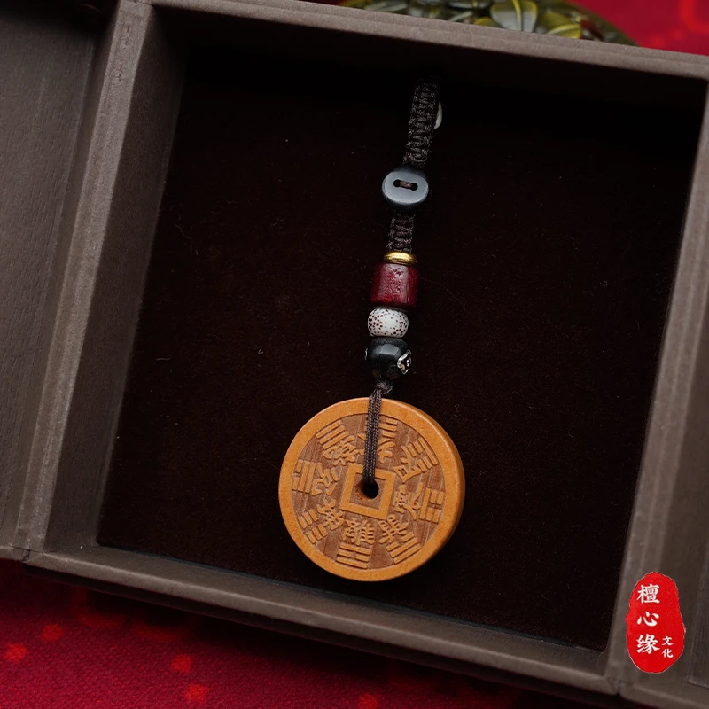 【灵隐·光瑔】推荐花钱吊坠转运钥匙扣汽车夜班包包挂件好运+1