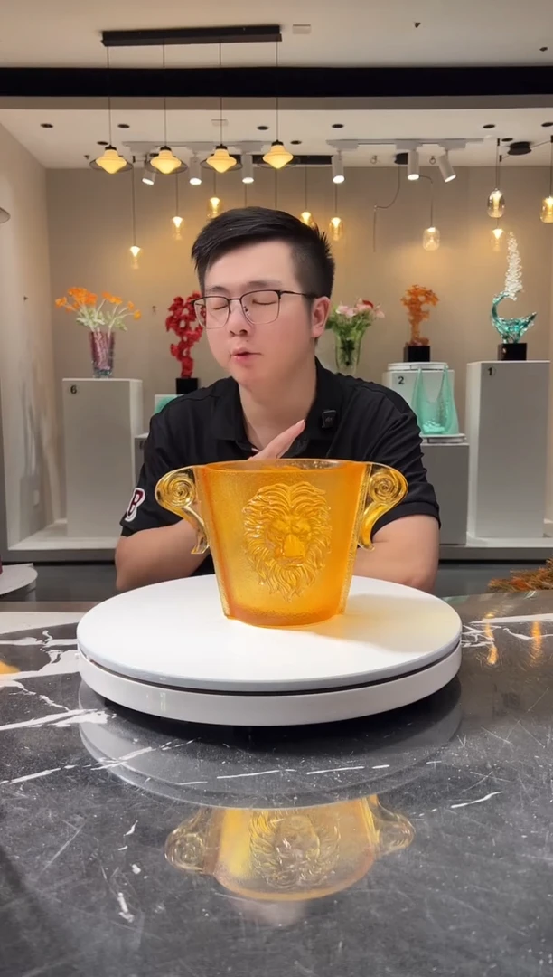 摆件巴比特美学-双面狮