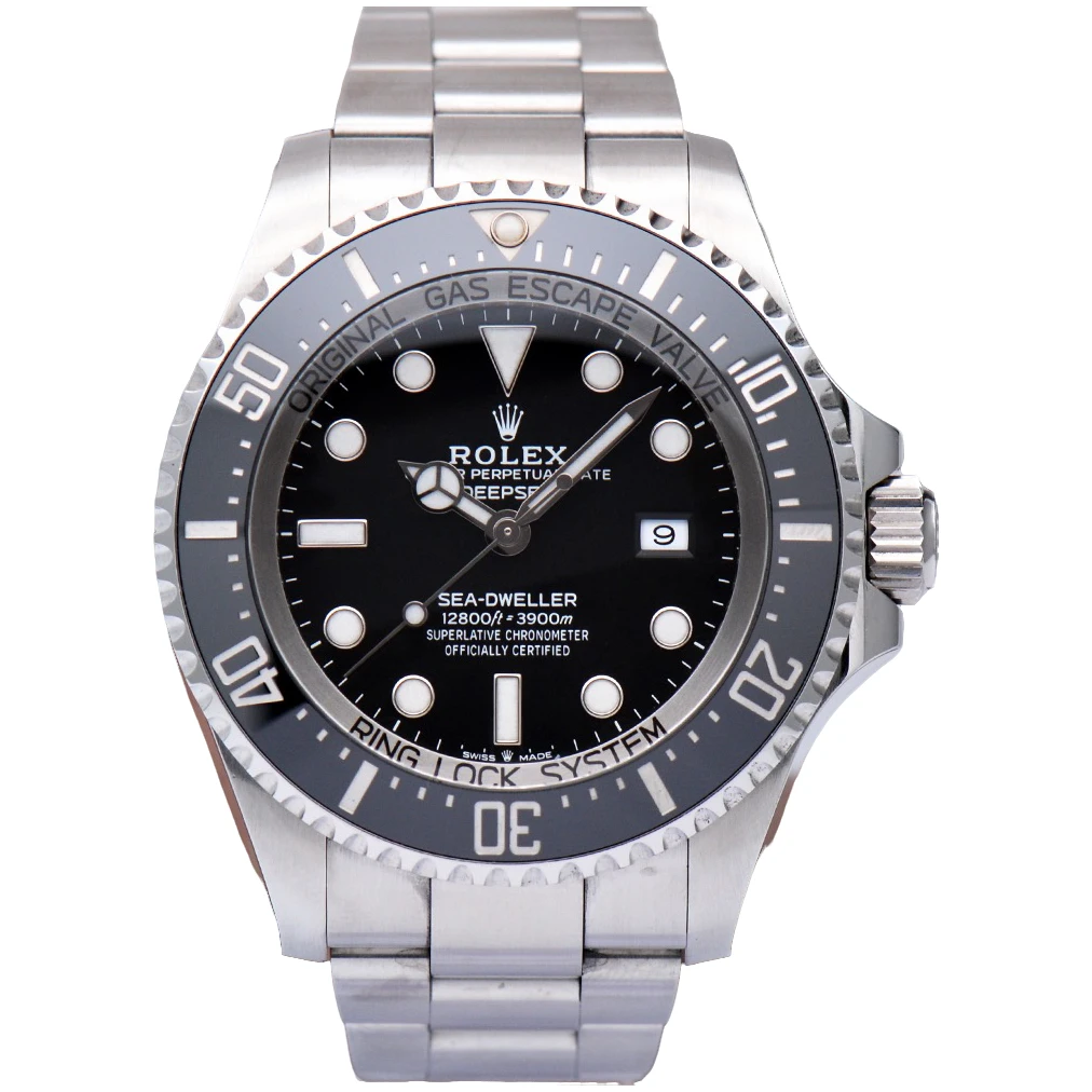 99新 Rolex/劳力士 深潜型系列126660鬼王44mm精钢自动机械男表