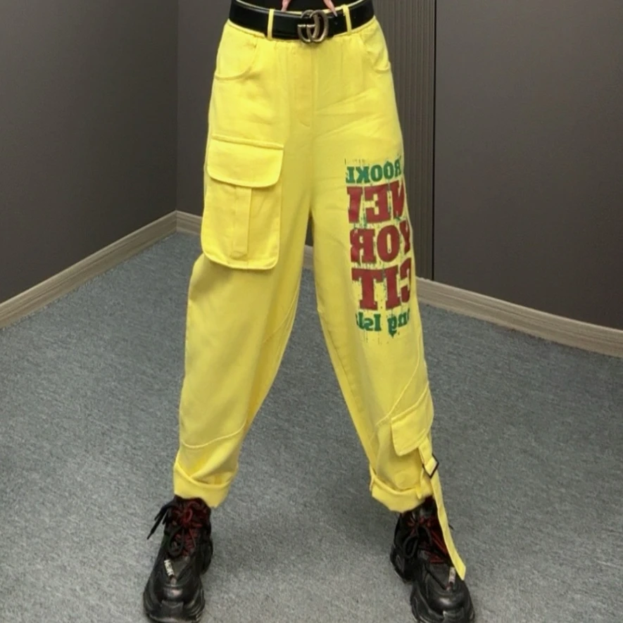 秋款时尚休闲百搭潮流韩版牛仔裤 8623