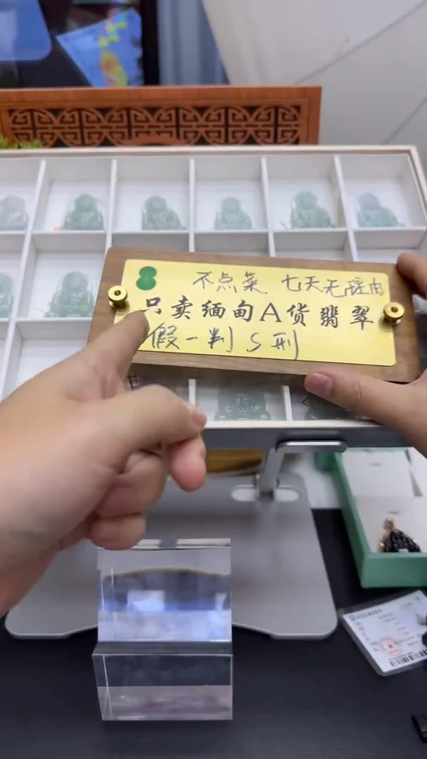 【闪购商品】翡翠挂件未镶嵌A货翡翠多样性观音一件