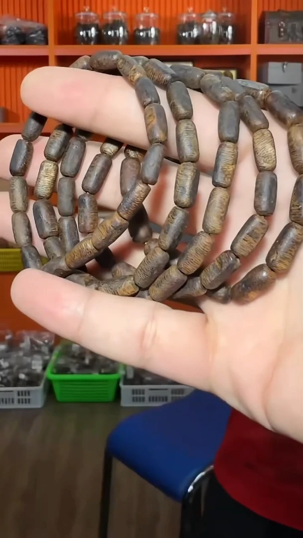 沉香手串21号单圈多样性发一