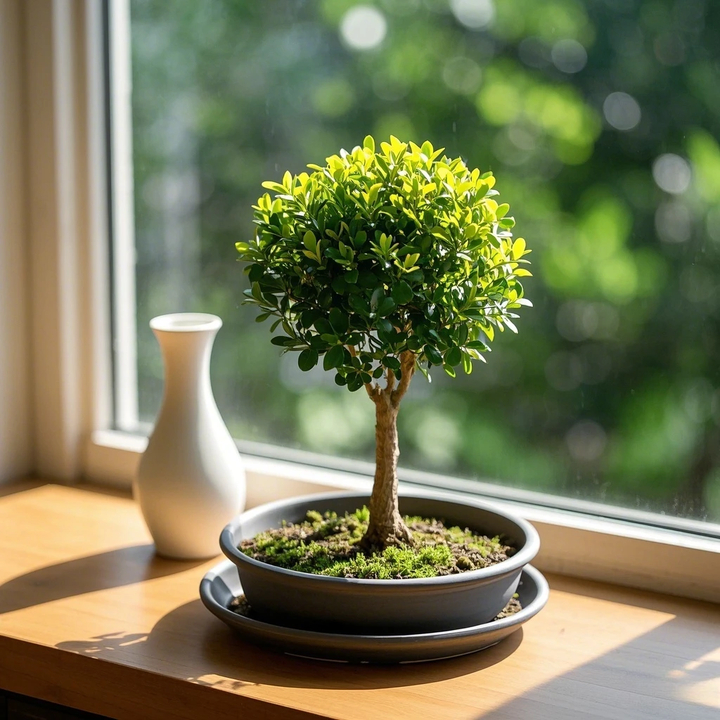 小叶黄杨盆景苗植物盆栽花卉微景观办公室内好养四季常青茶室盆景