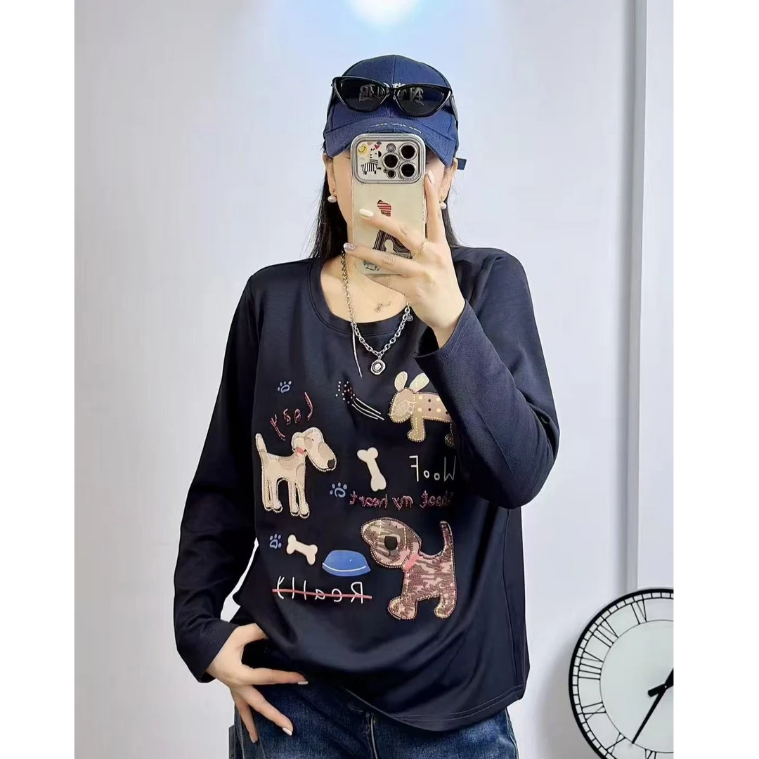 5952 重工卡通卫衣（磨毛绒）