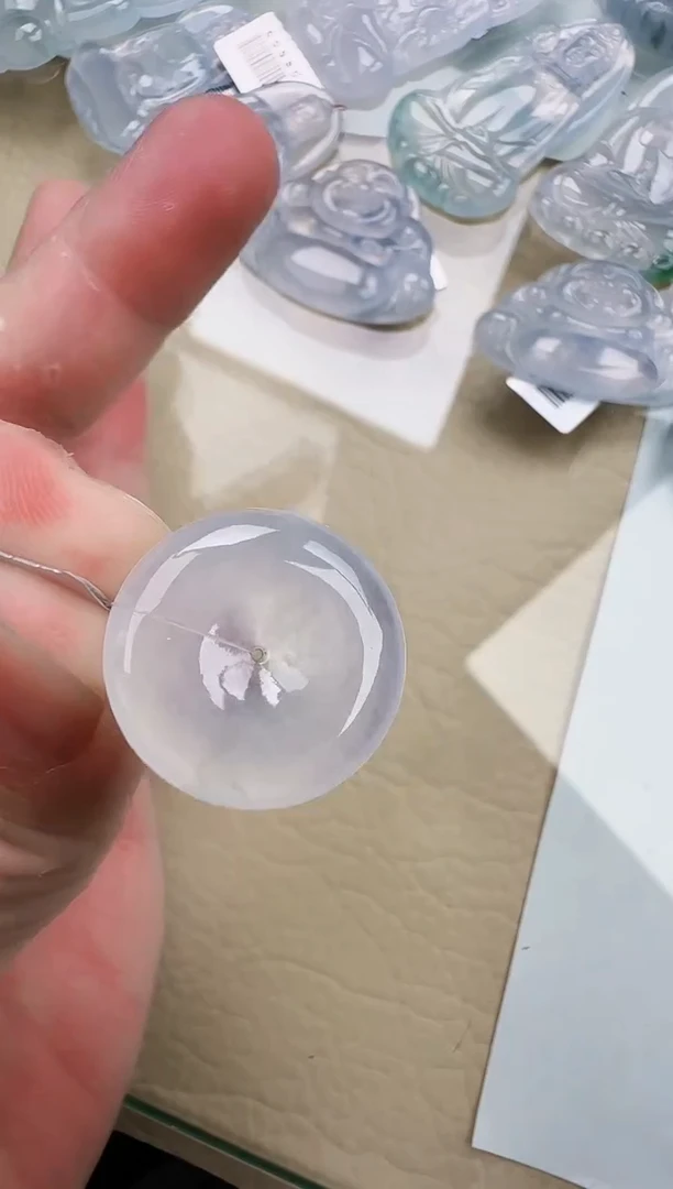 颈饰未镶嵌翡翠缅甸翡翠a货