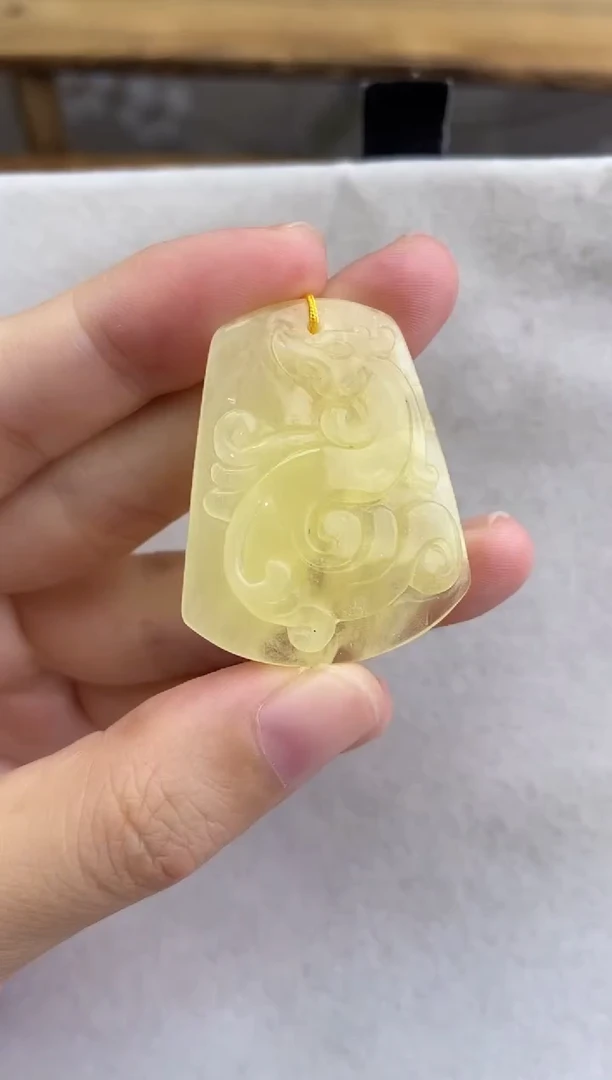 裸石琥珀未镶嵌10927019-手机坠
