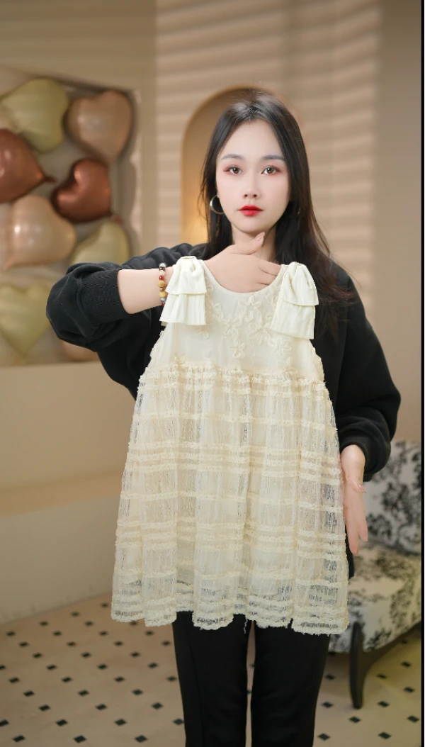2025夏季新款洋气女孩儿童连衣裙气质高级优雅纱裙甜美