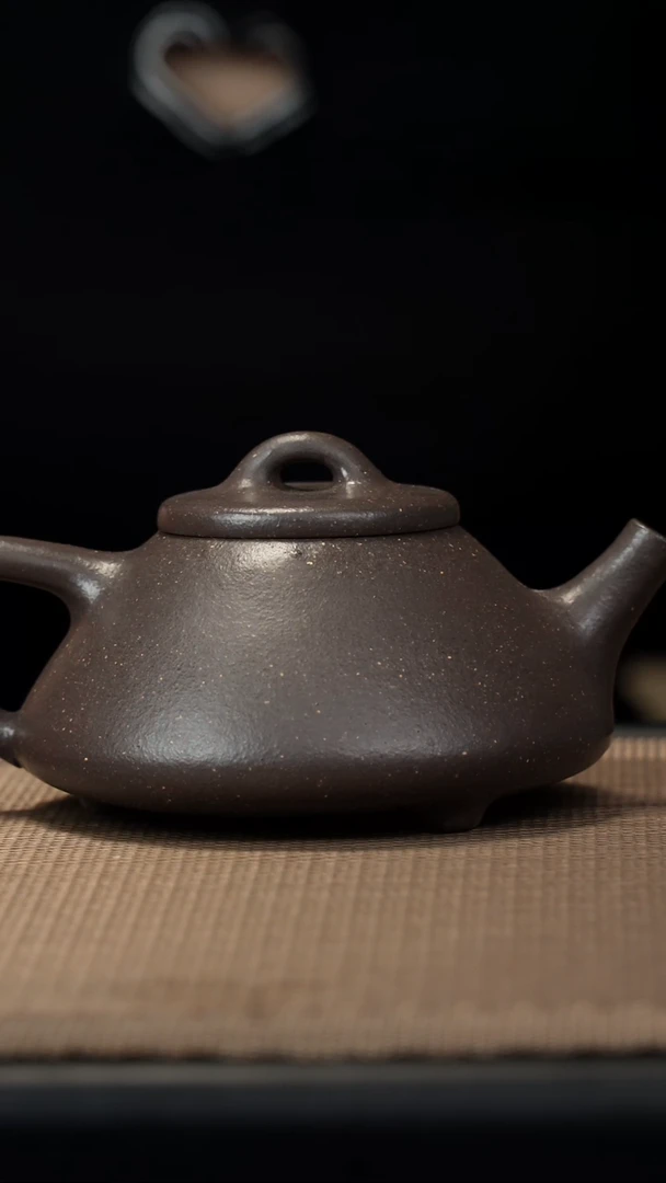茶壶紫砂天青子冶石瓢190c