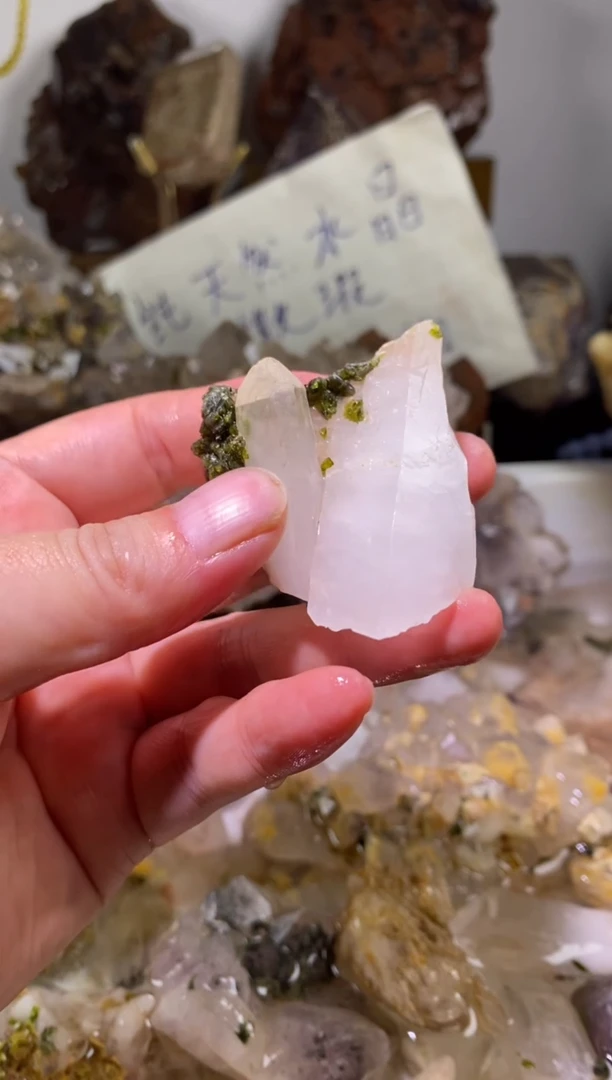未镶嵌珠宝半成品水晶3号四川超七花园水晶