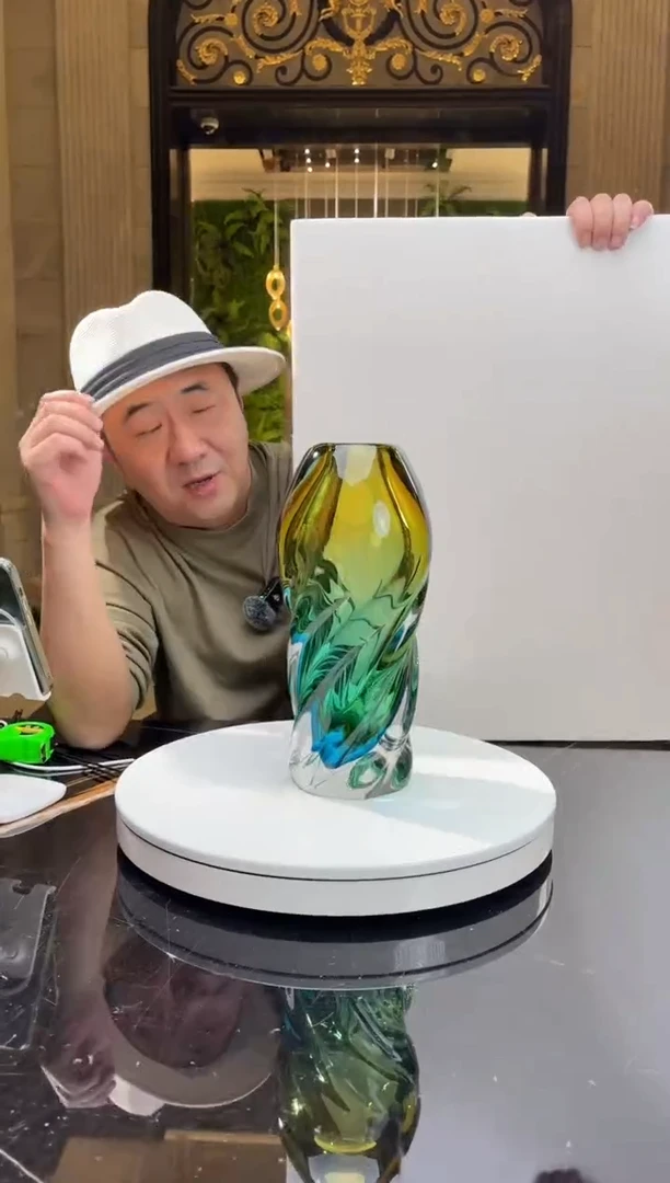 【闪购商品】茶宠AJ06089艺术琉璃花器