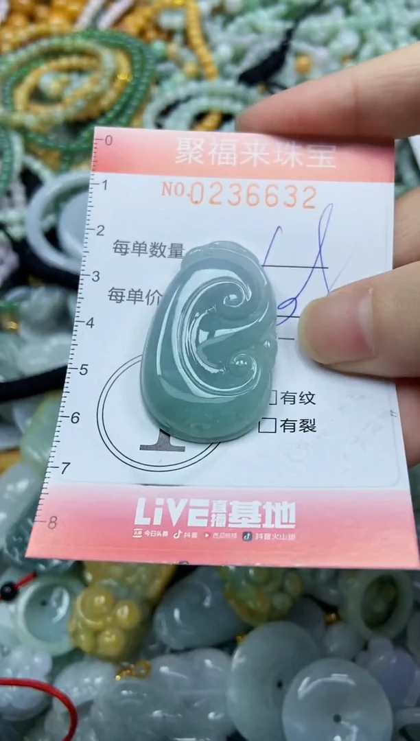 未镶嵌挂件翡翠闪购0236632