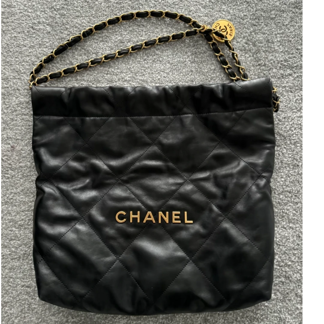 99新 Chanel/香奈儿 22bag小号芯片款 CY045