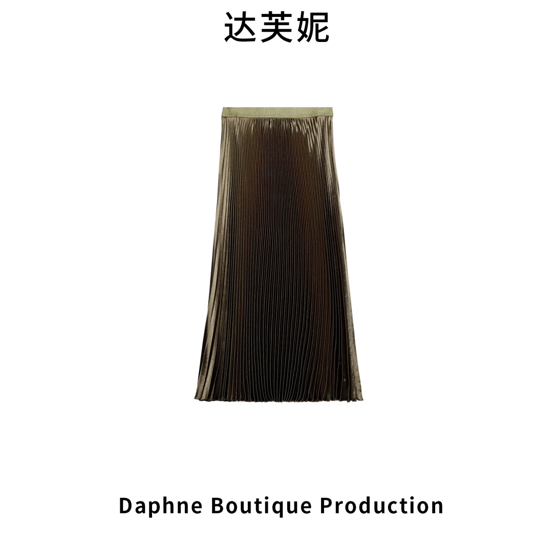 Daphne/达芙妮【绿琉璃色】Y-达芙妮高级成衣定制系列半裙YBQY0172