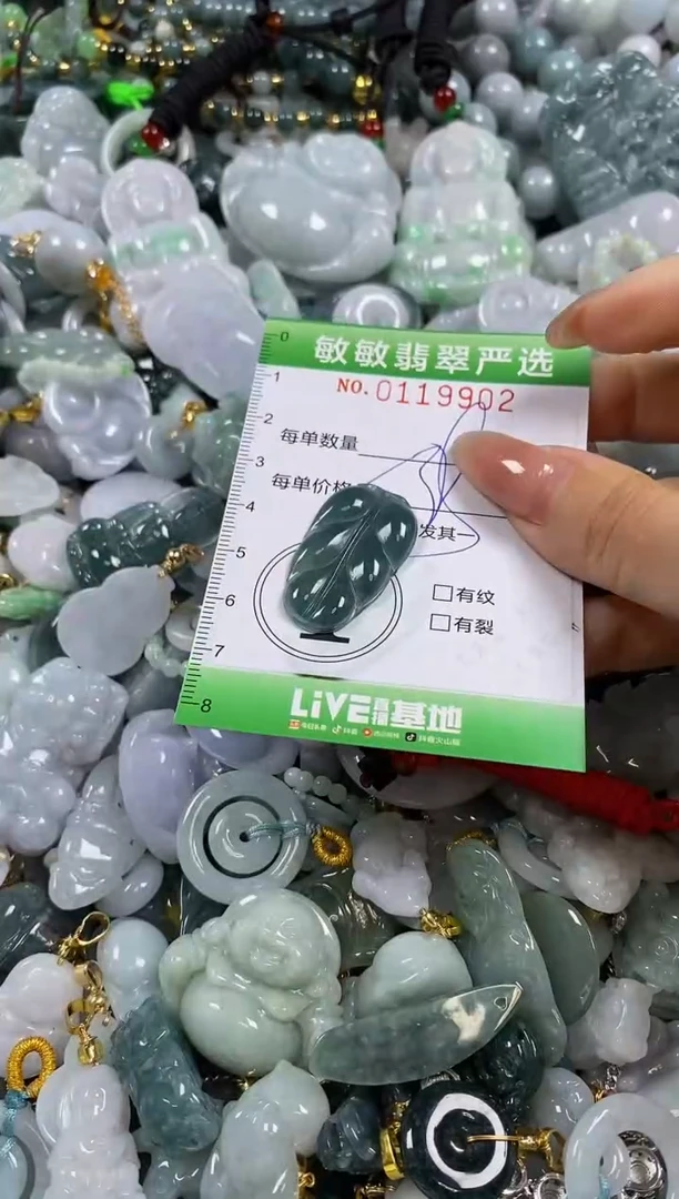 【闪购商品】翡翠颈饰未镶嵌闪购0119902多样性发其一