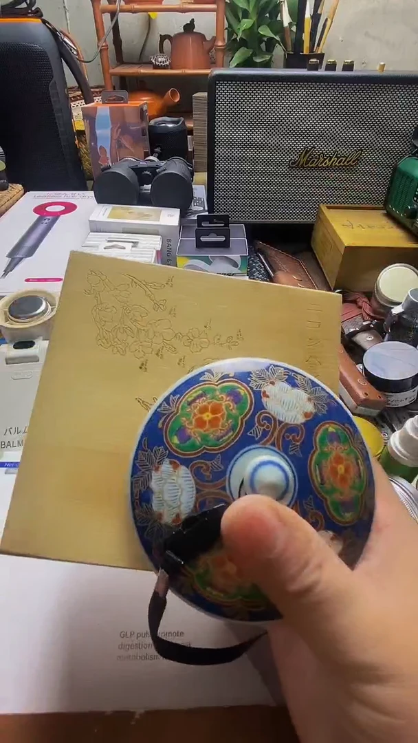 琉璃手工艺品瓷器茶具品  工艺美术