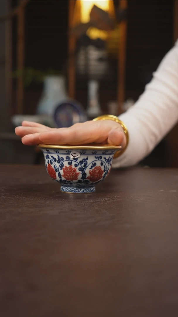 杯景德镇陶瓷杯碗柴烧多人