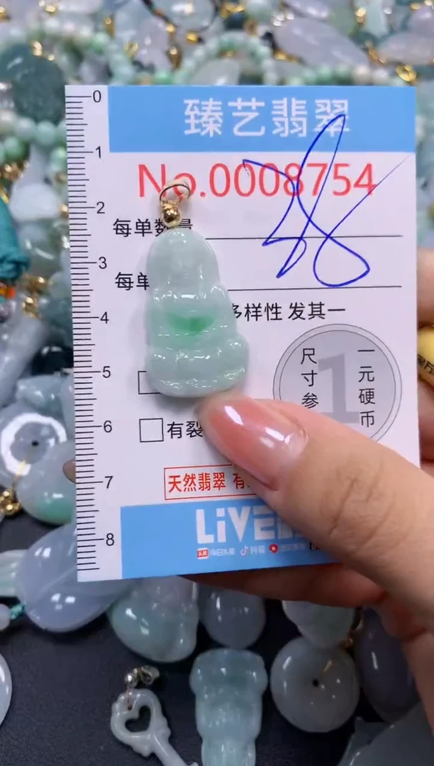 颈饰未镶嵌翡翠8754