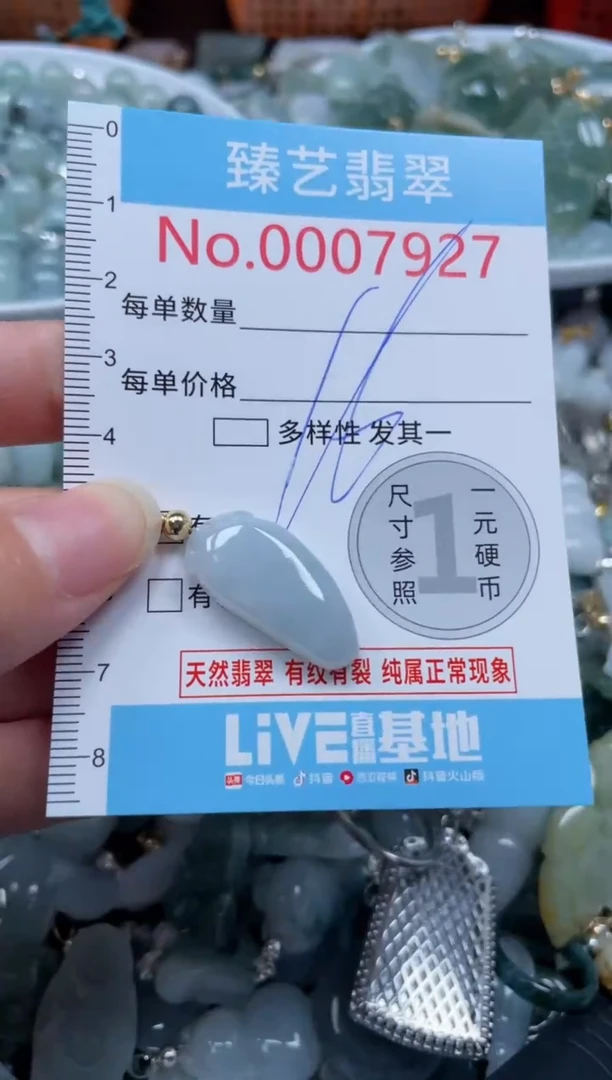 颈饰未镶嵌翡翠7927