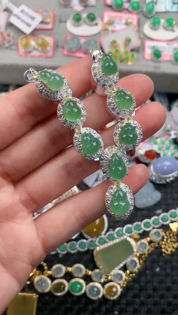 未镶嵌戒指翡翠1313--1