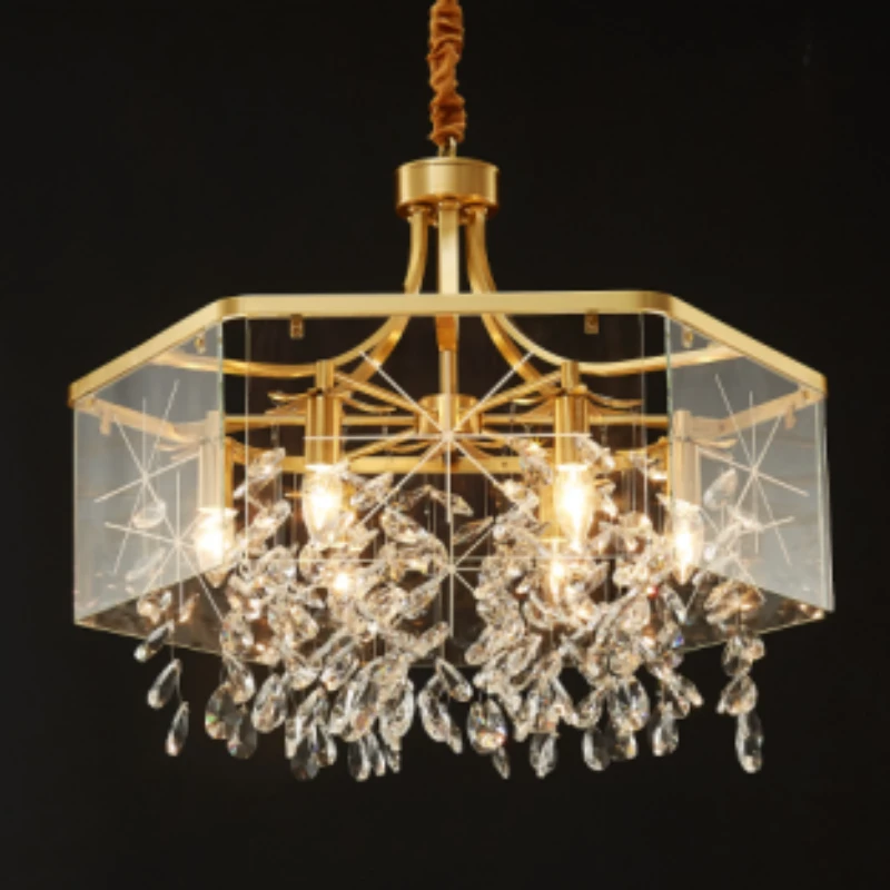 KC619-6H#E14吊灯D700H540【无灯炮/不包安装】库存尾货（新三楼）